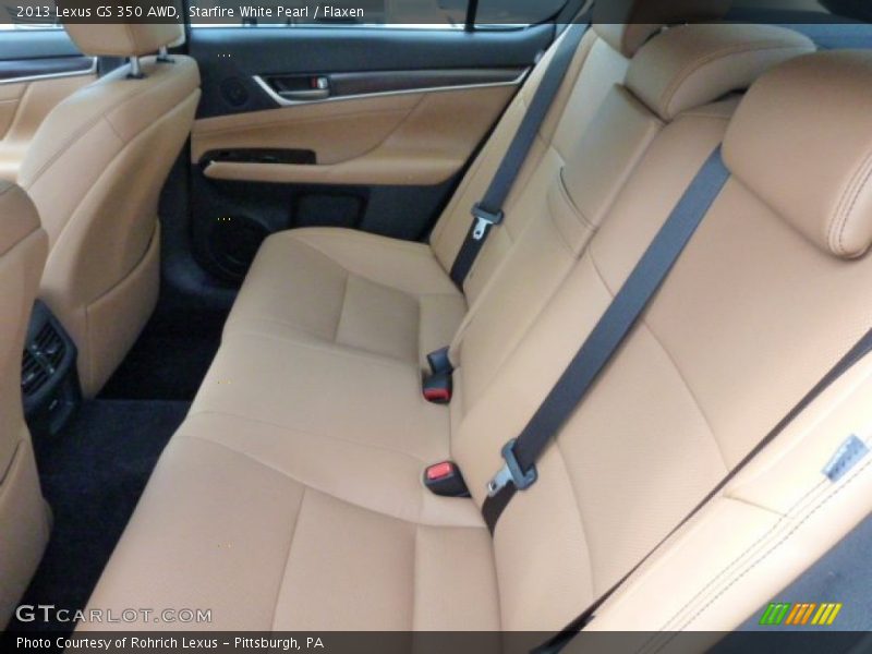 Starfire White Pearl / Flaxen 2013 Lexus GS 350 AWD