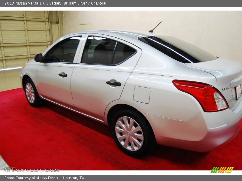 Brilliant Silver / Charcoal 2013 Nissan Versa 1.6 S Sedan