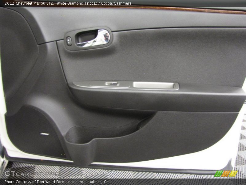 White Diamond Tricoat / Cocoa/Cashmere 2012 Chevrolet Malibu LTZ
