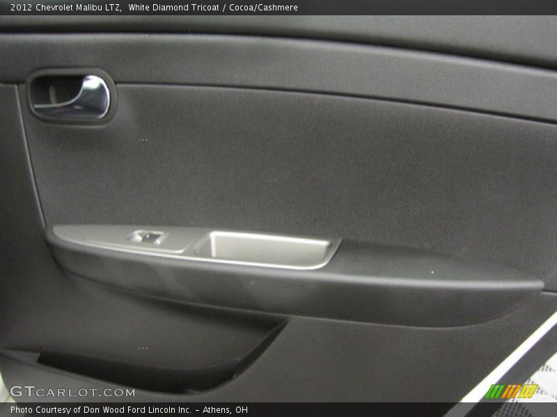 White Diamond Tricoat / Cocoa/Cashmere 2012 Chevrolet Malibu LTZ