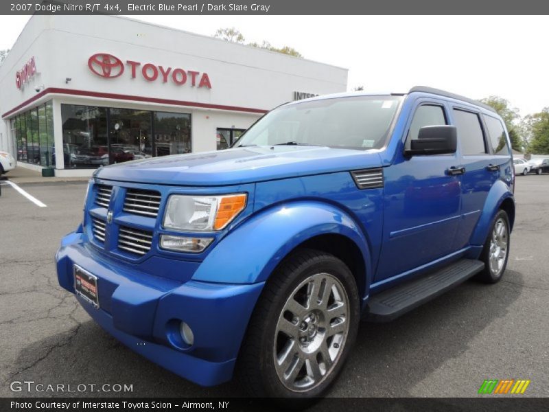 Electric Blue Pearl / Dark Slate Gray 2007 Dodge Nitro R/T 4x4