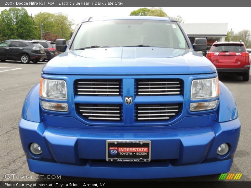 Electric Blue Pearl / Dark Slate Gray 2007 Dodge Nitro R/T 4x4