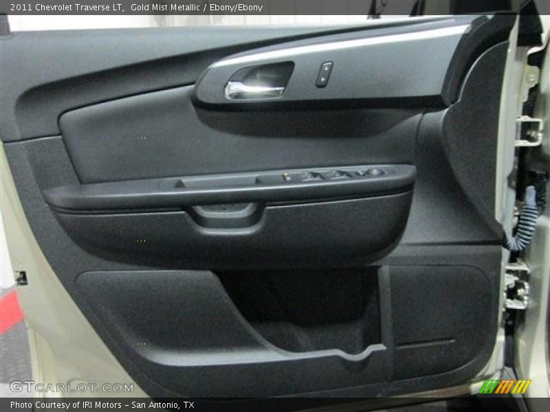 Gold Mist Metallic / Ebony/Ebony 2011 Chevrolet Traverse LT
