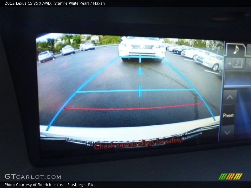 Starfire White Pearl / Flaxen 2013 Lexus GS 350 AWD