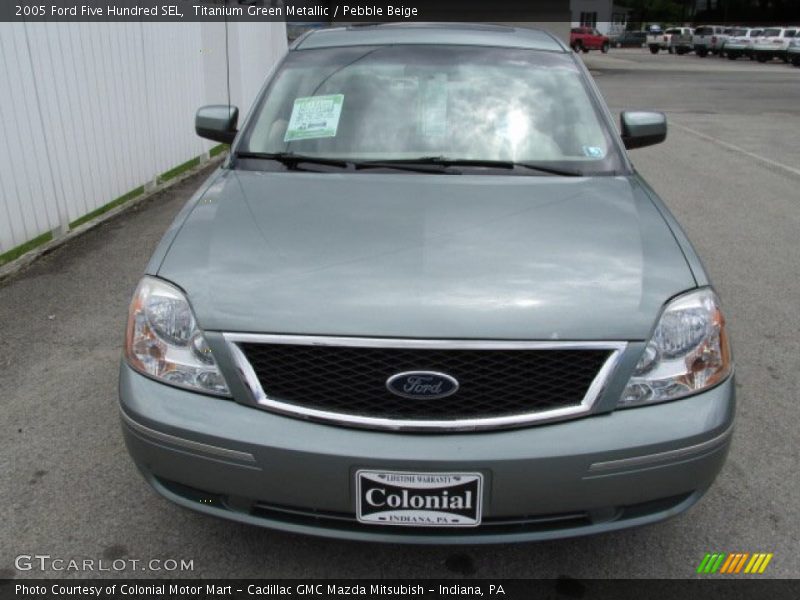 Titanium Green Metallic / Pebble Beige 2005 Ford Five Hundred SEL