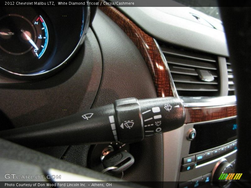 White Diamond Tricoat / Cocoa/Cashmere 2012 Chevrolet Malibu LTZ