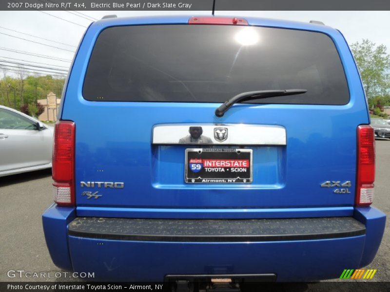 Electric Blue Pearl / Dark Slate Gray 2007 Dodge Nitro R/T 4x4