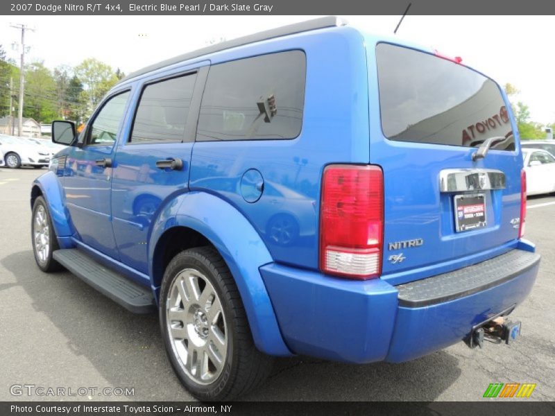 Electric Blue Pearl / Dark Slate Gray 2007 Dodge Nitro R/T 4x4