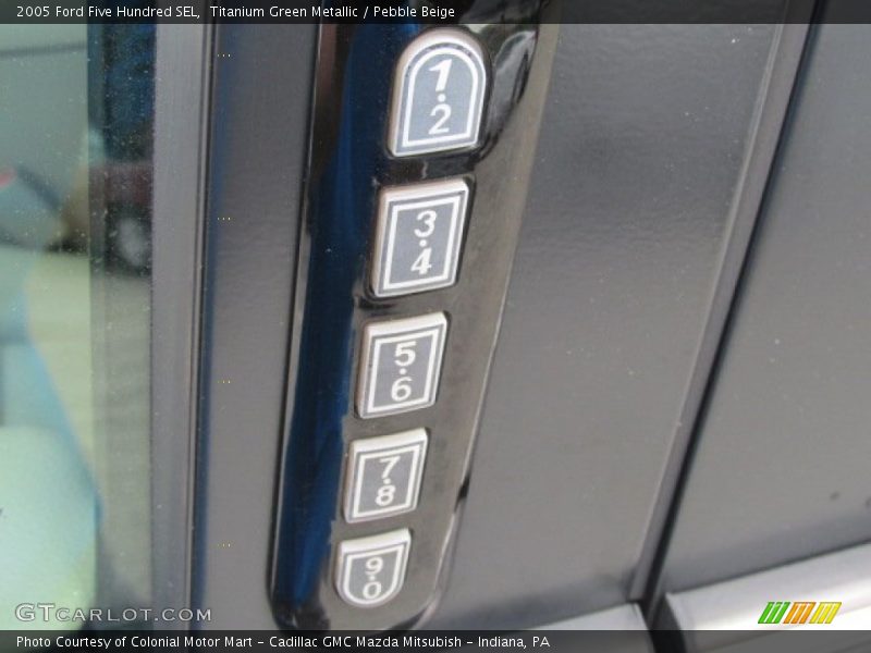 Titanium Green Metallic / Pebble Beige 2005 Ford Five Hundred SEL