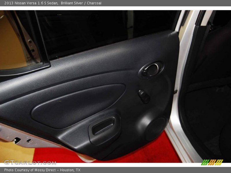 Brilliant Silver / Charcoal 2013 Nissan Versa 1.6 S Sedan