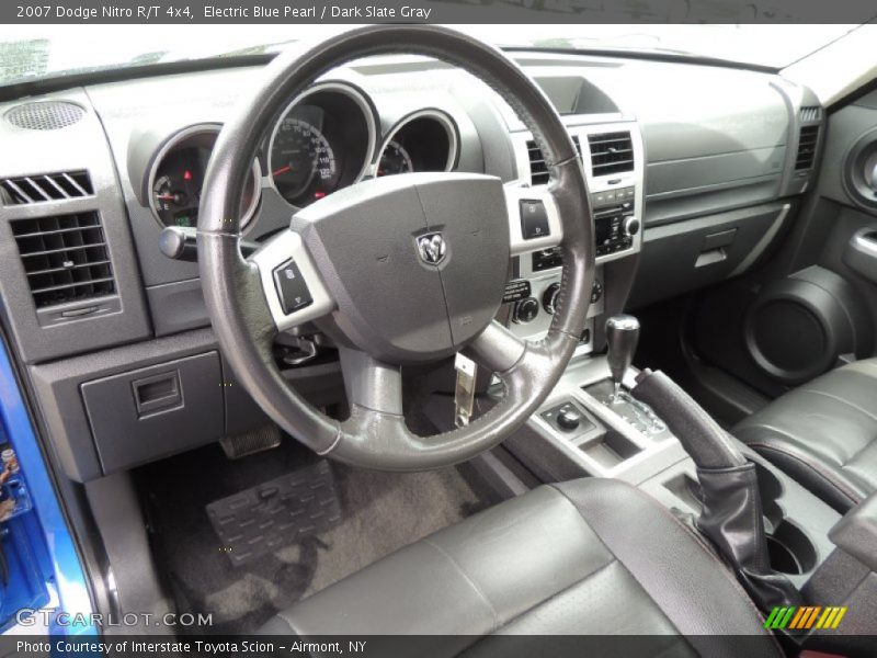 Electric Blue Pearl / Dark Slate Gray 2007 Dodge Nitro R/T 4x4