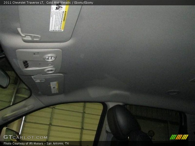 Gold Mist Metallic / Ebony/Ebony 2011 Chevrolet Traverse LT