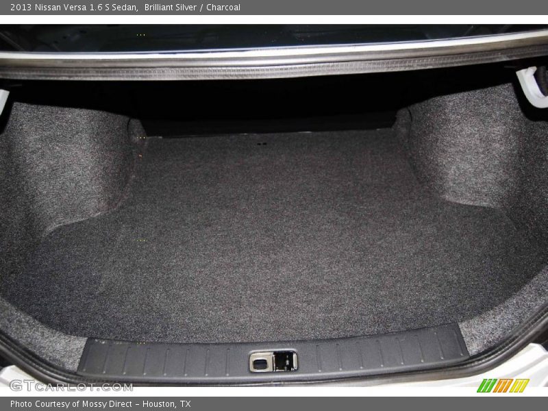 Brilliant Silver / Charcoal 2013 Nissan Versa 1.6 S Sedan