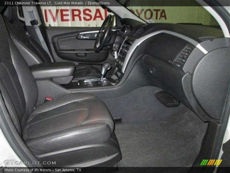 Gold Mist Metallic / Ebony/Ebony 2011 Chevrolet Traverse LT