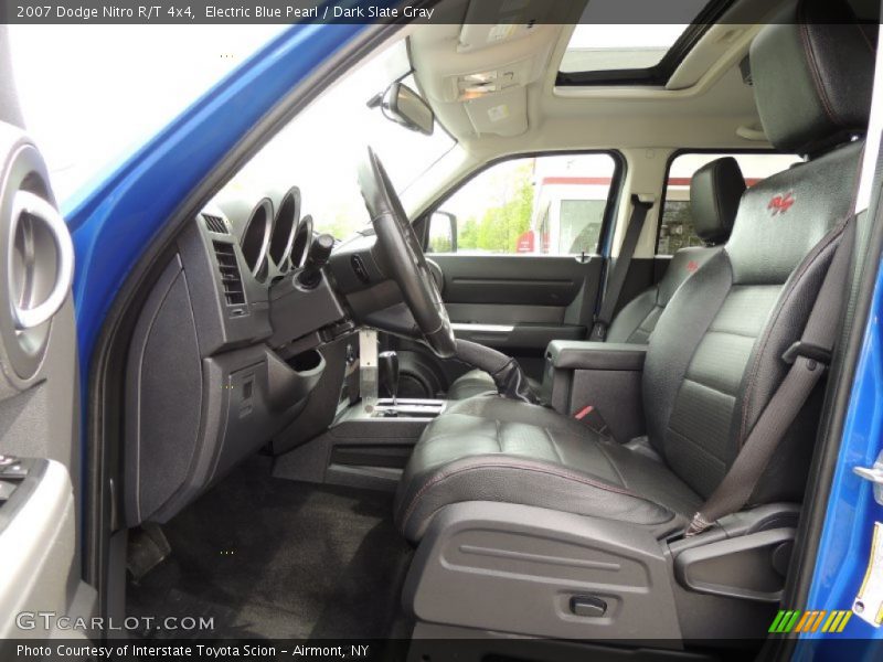 Electric Blue Pearl / Dark Slate Gray 2007 Dodge Nitro R/T 4x4