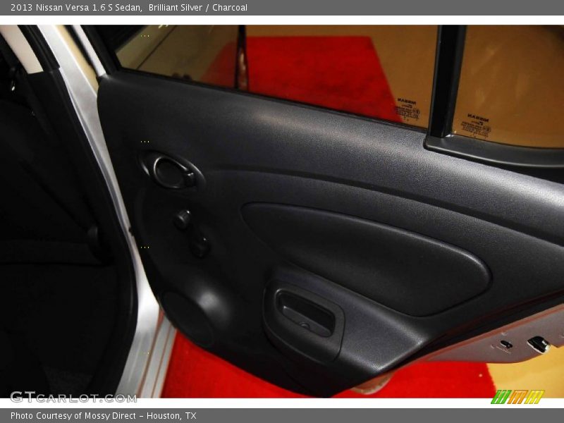 Brilliant Silver / Charcoal 2013 Nissan Versa 1.6 S Sedan