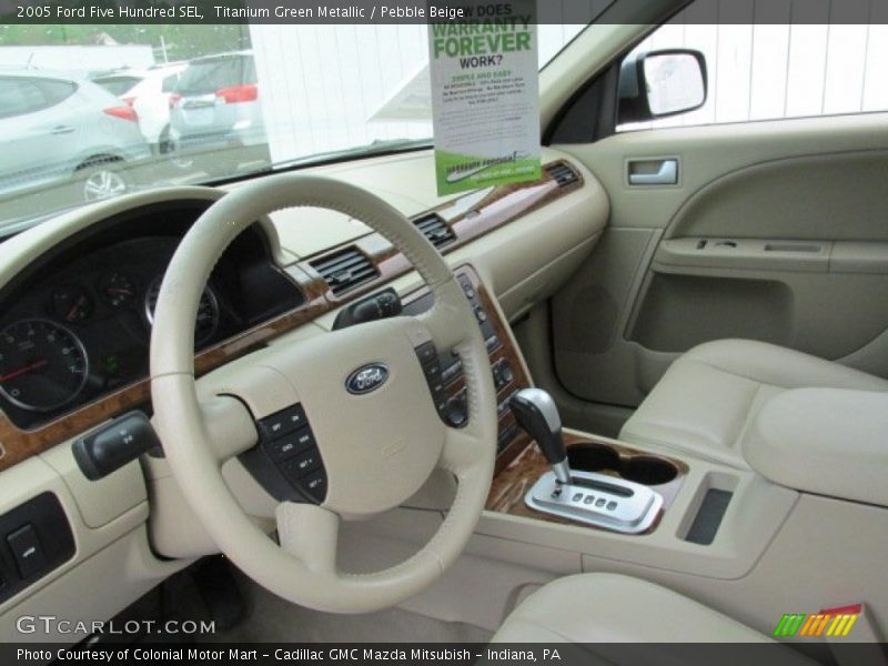 Titanium Green Metallic / Pebble Beige 2005 Ford Five Hundred SEL