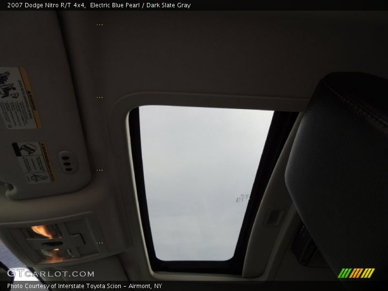 Electric Blue Pearl / Dark Slate Gray 2007 Dodge Nitro R/T 4x4
