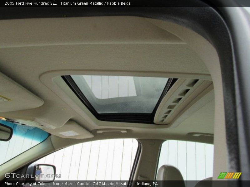 Titanium Green Metallic / Pebble Beige 2005 Ford Five Hundred SEL