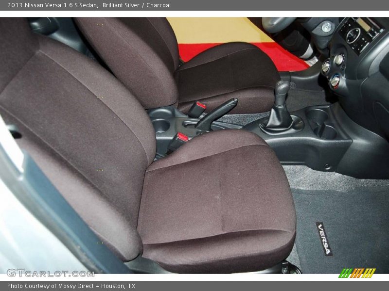 Brilliant Silver / Charcoal 2013 Nissan Versa 1.6 S Sedan