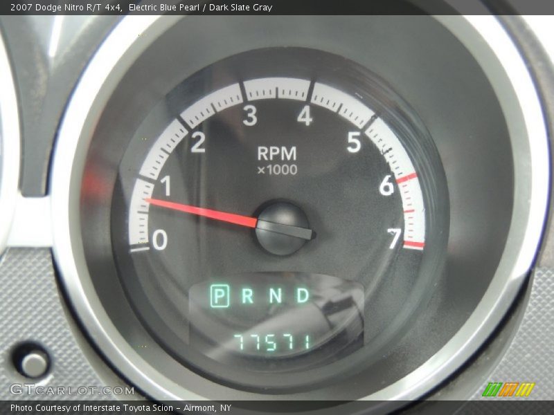 Electric Blue Pearl / Dark Slate Gray 2007 Dodge Nitro R/T 4x4