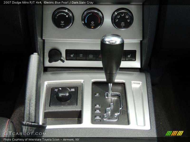 Electric Blue Pearl / Dark Slate Gray 2007 Dodge Nitro R/T 4x4