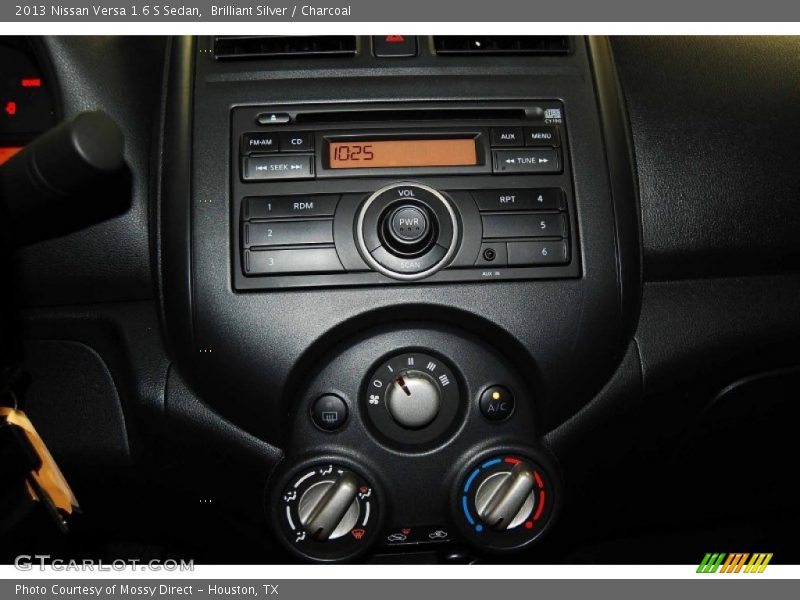 Brilliant Silver / Charcoal 2013 Nissan Versa 1.6 S Sedan