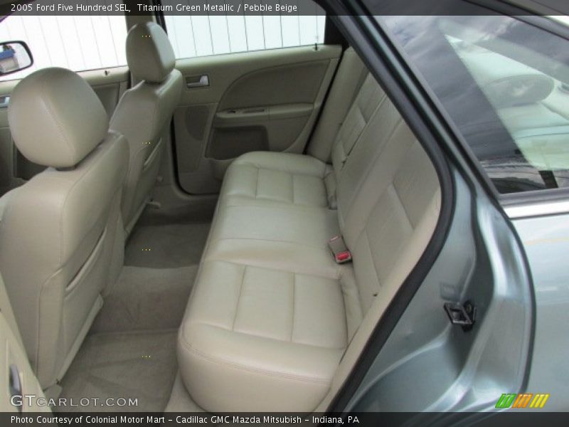 Rear Seat of 2005 Five Hundred SEL