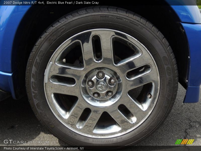 Electric Blue Pearl / Dark Slate Gray 2007 Dodge Nitro R/T 4x4