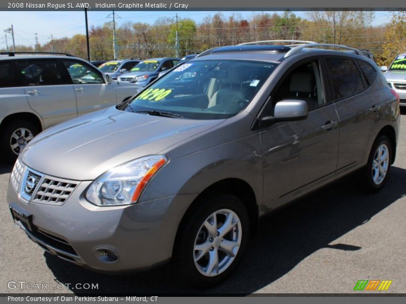 Iridium Graphite Metallic / Gray 2008 Nissan Rogue SL AWD