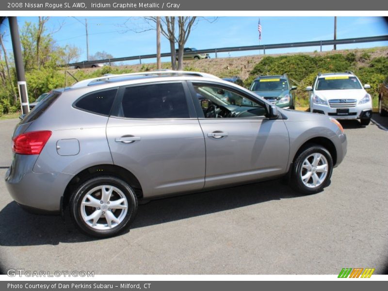 Iridium Graphite Metallic / Gray 2008 Nissan Rogue SL AWD