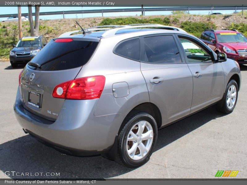 Iridium Graphite Metallic / Gray 2008 Nissan Rogue SL AWD