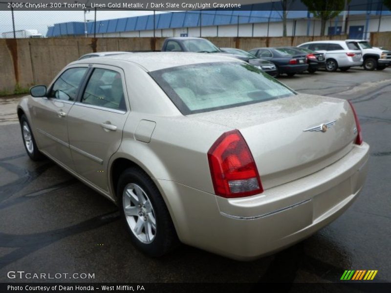 Linen Gold Metallic / Dark Slate Gray/Light Graystone 2006 Chrysler 300 Touring