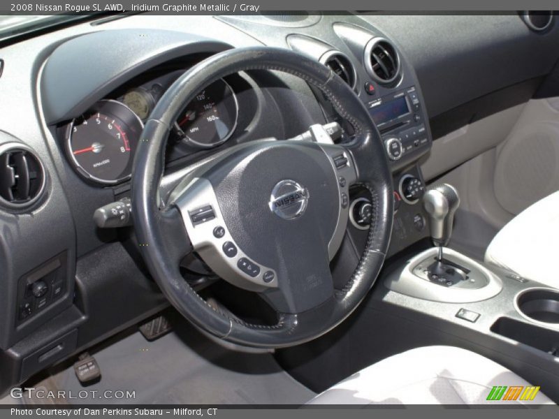 Iridium Graphite Metallic / Gray 2008 Nissan Rogue SL AWD