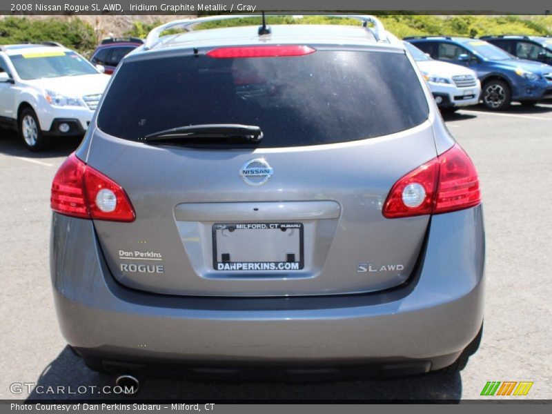 Iridium Graphite Metallic / Gray 2008 Nissan Rogue SL AWD
