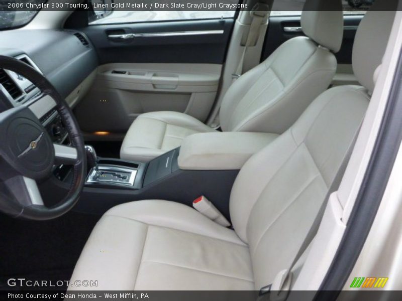 Linen Gold Metallic / Dark Slate Gray/Light Graystone 2006 Chrysler 300 Touring