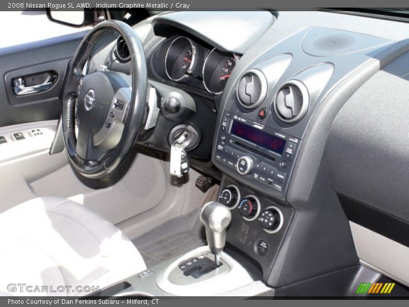 Iridium Graphite Metallic / Gray 2008 Nissan Rogue SL AWD