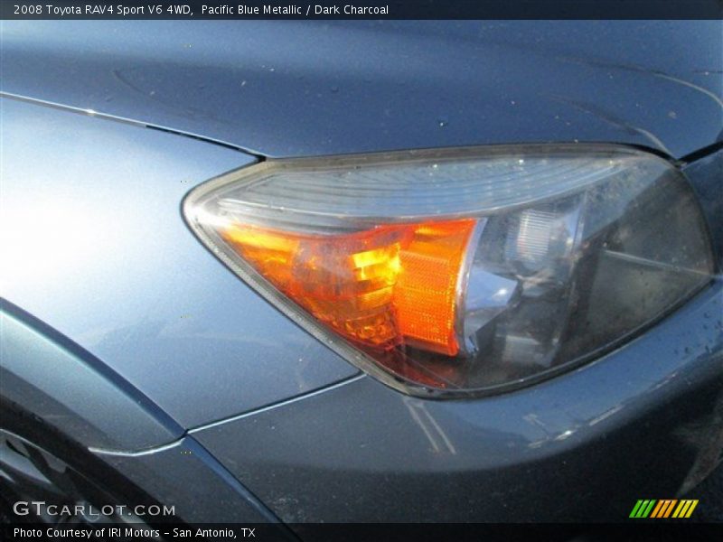 Pacific Blue Metallic / Dark Charcoal 2008 Toyota RAV4 Sport V6 4WD