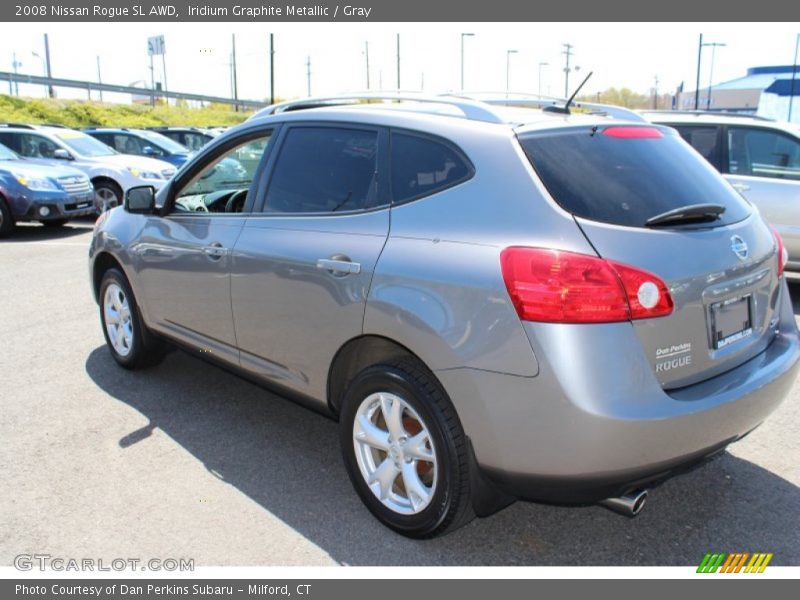 Iridium Graphite Metallic / Gray 2008 Nissan Rogue SL AWD