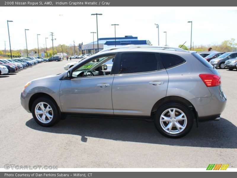 Iridium Graphite Metallic / Gray 2008 Nissan Rogue SL AWD