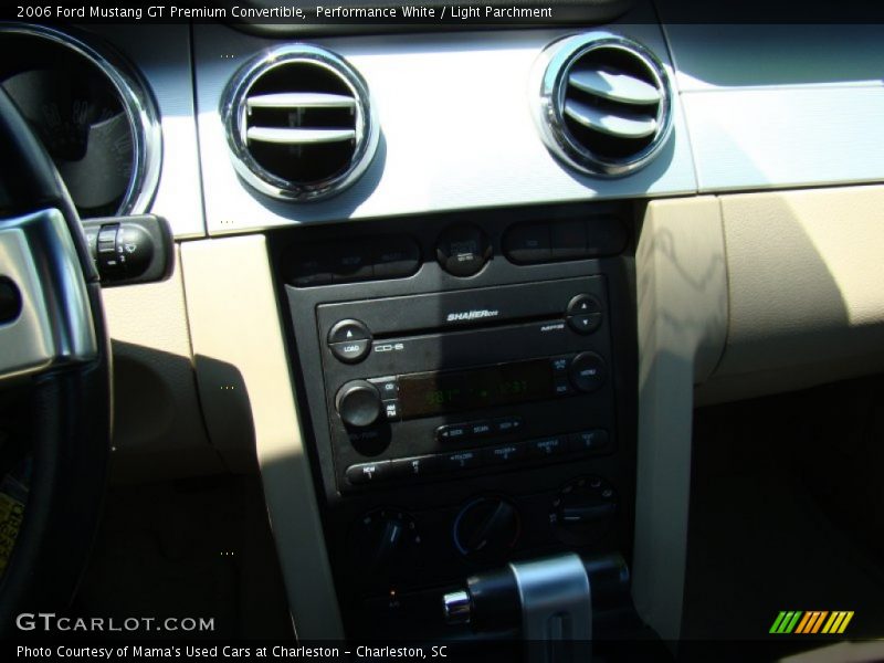 Performance White / Light Parchment 2006 Ford Mustang GT Premium Convertible