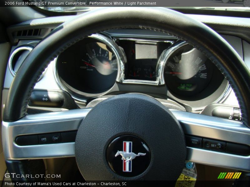 Performance White / Light Parchment 2006 Ford Mustang GT Premium Convertible