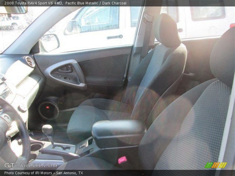 Pacific Blue Metallic / Dark Charcoal 2008 Toyota RAV4 Sport V6 4WD