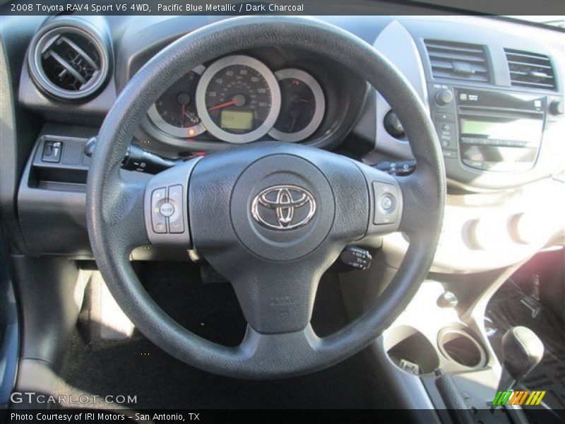 Pacific Blue Metallic / Dark Charcoal 2008 Toyota RAV4 Sport V6 4WD