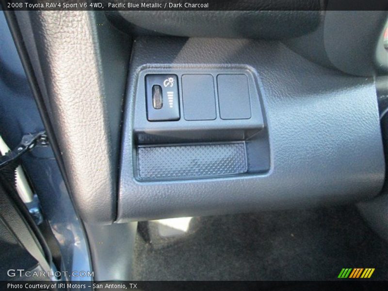 Pacific Blue Metallic / Dark Charcoal 2008 Toyota RAV4 Sport V6 4WD
