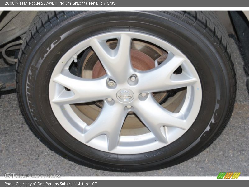 Iridium Graphite Metallic / Gray 2008 Nissan Rogue SL AWD