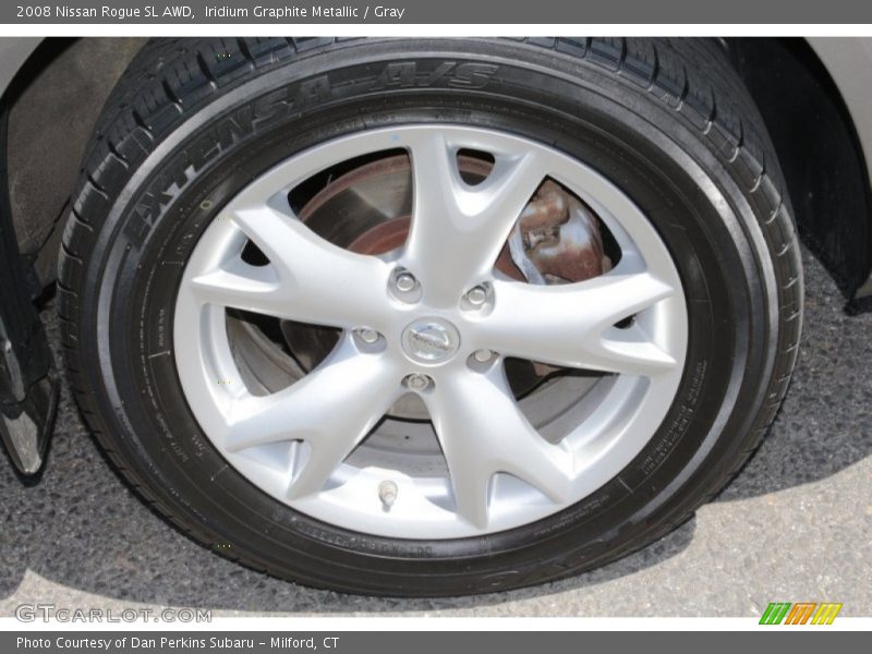 Iridium Graphite Metallic / Gray 2008 Nissan Rogue SL AWD