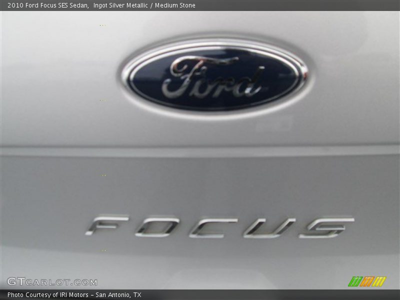 Ingot Silver Metallic / Medium Stone 2010 Ford Focus SES Sedan