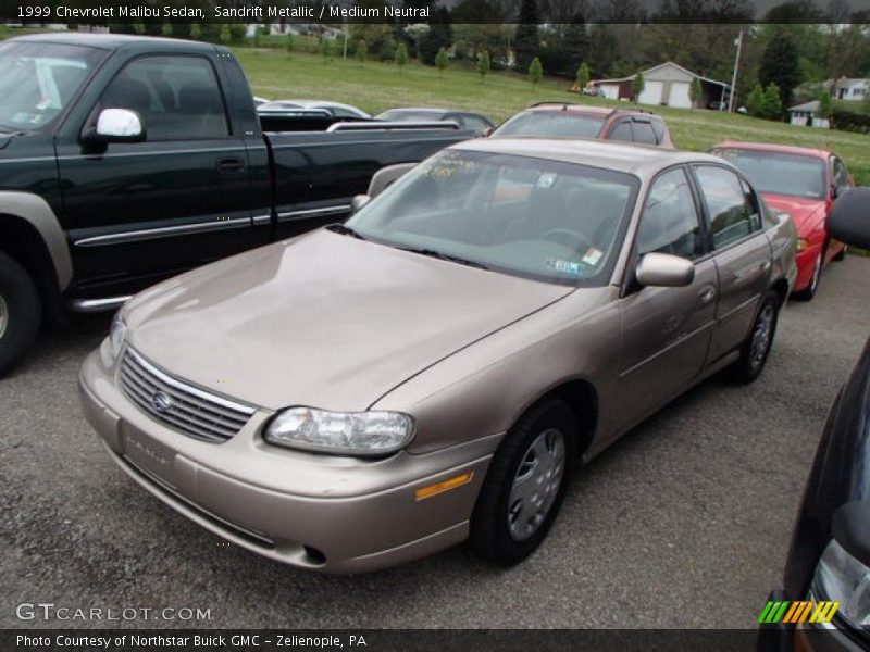 Sandrift Metallic / Medium Neutral 1999 Chevrolet Malibu Sedan