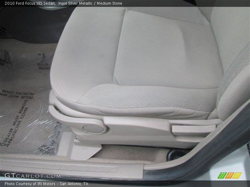 Ingot Silver Metallic / Medium Stone 2010 Ford Focus SES Sedan